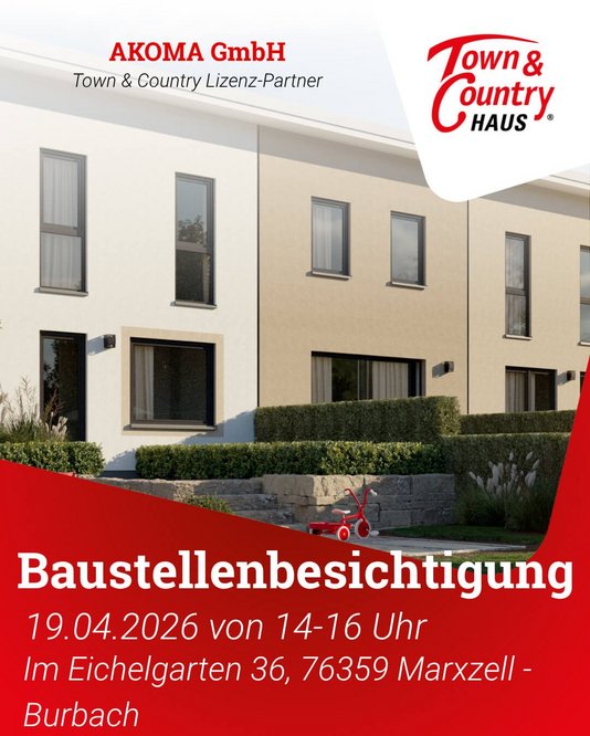Anzeige Baustellenbesichtigung Marxzell-Burbach am 19. April 2026