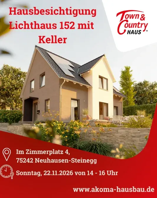 Anzeige Lichthaus152 mit Keller Neuhausen-Steinegg